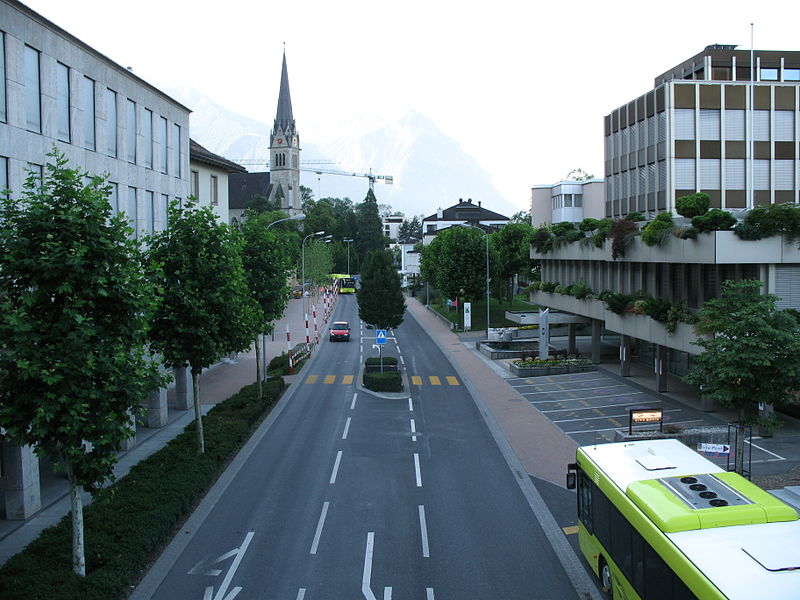 Vaduz Aulestrasse Liechtenstein