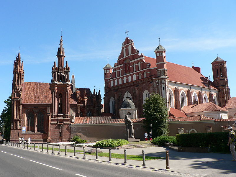 Vilnius St Anns Kirche Litauen