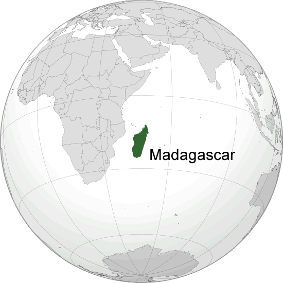 wo ist Madagaskar