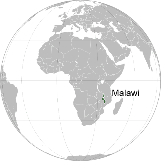 Wo ist Malawi in der Welt