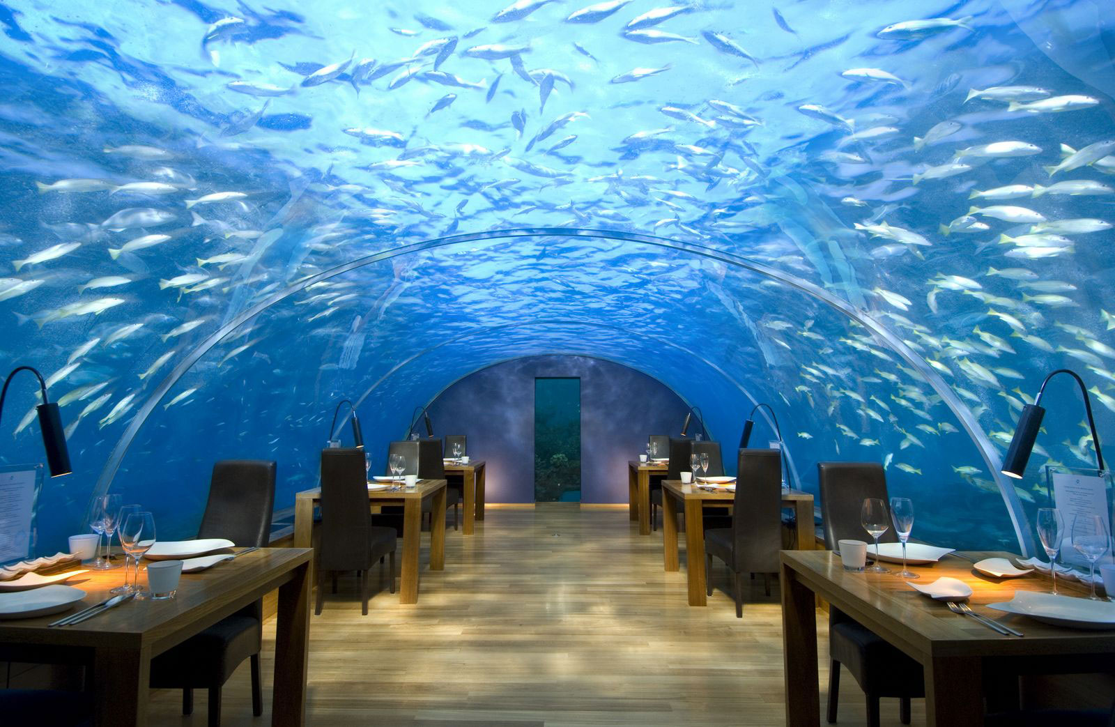 conrad restaurant Malediven