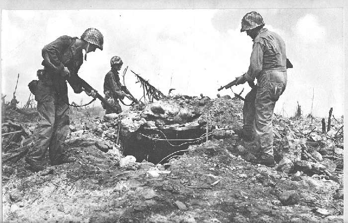 Kwajalein US heer 1944.