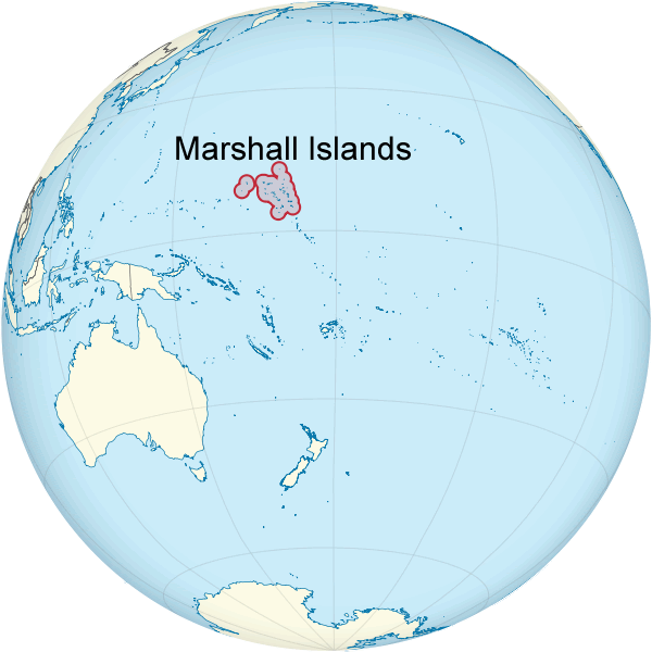 wo ist Marshall Inseln