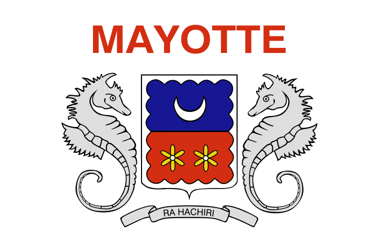 Mayotte Flagge