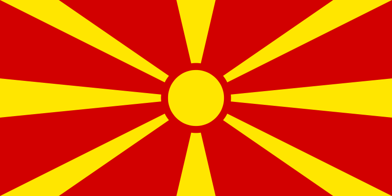 Mazedonien flagge