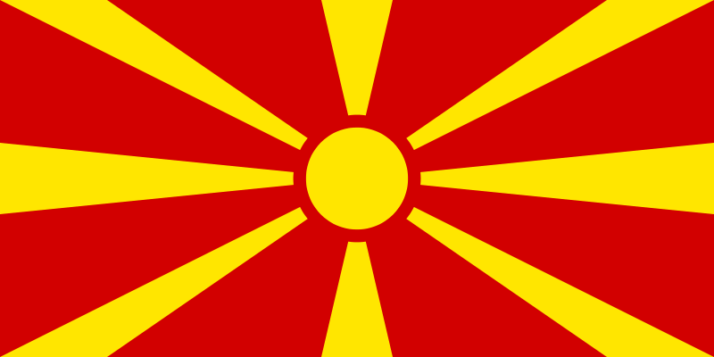 Mazedonien Flagge