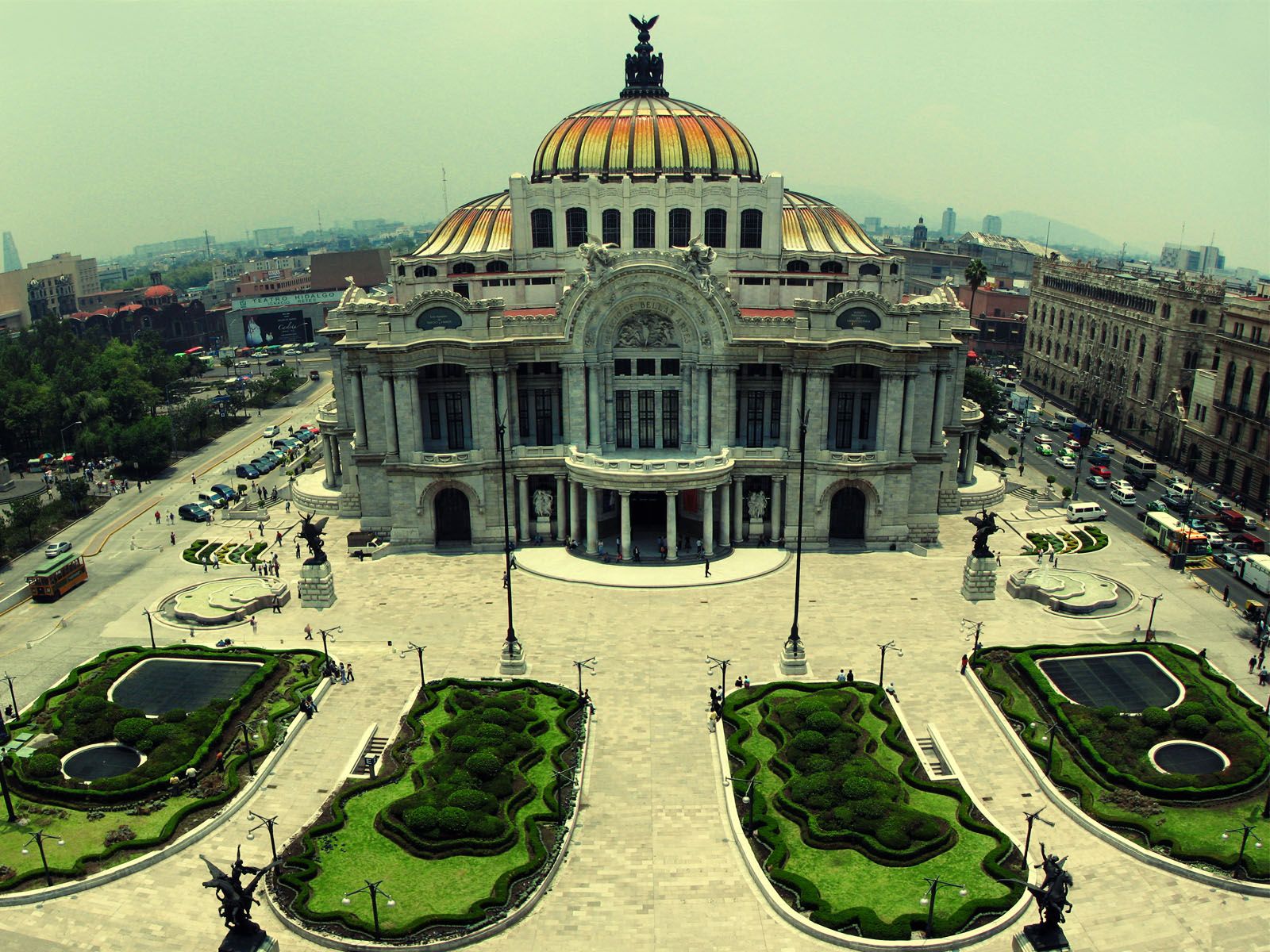 Mexiko city palacio de bellas artes
