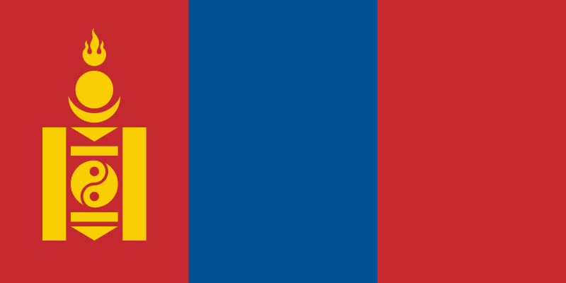 Mongolei Flagge