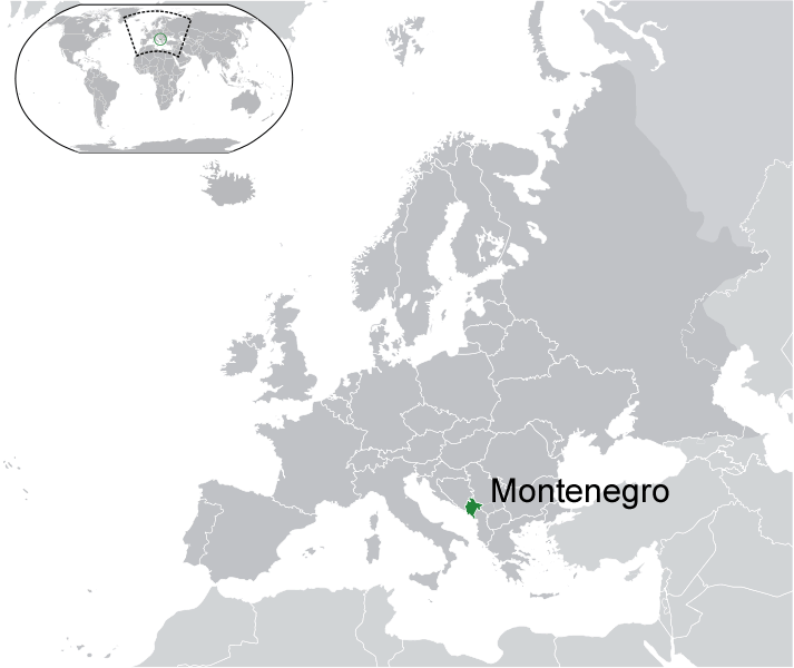 wo ist Montenegro