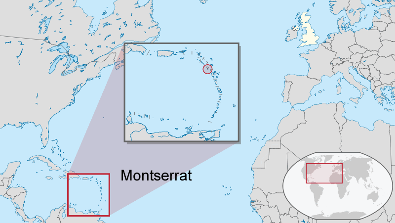 Wo ist Montserrat in der Welt