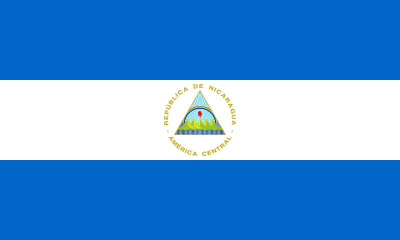 Nicaragua Flagge