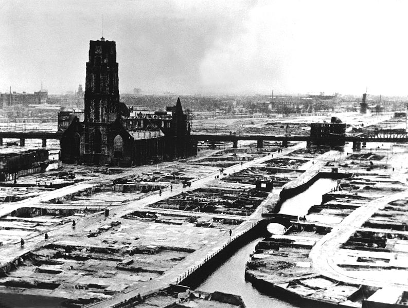 Rotterdam Niederlande 1940