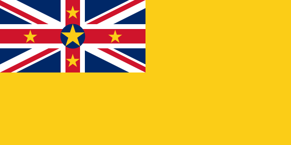 Niue Flagge