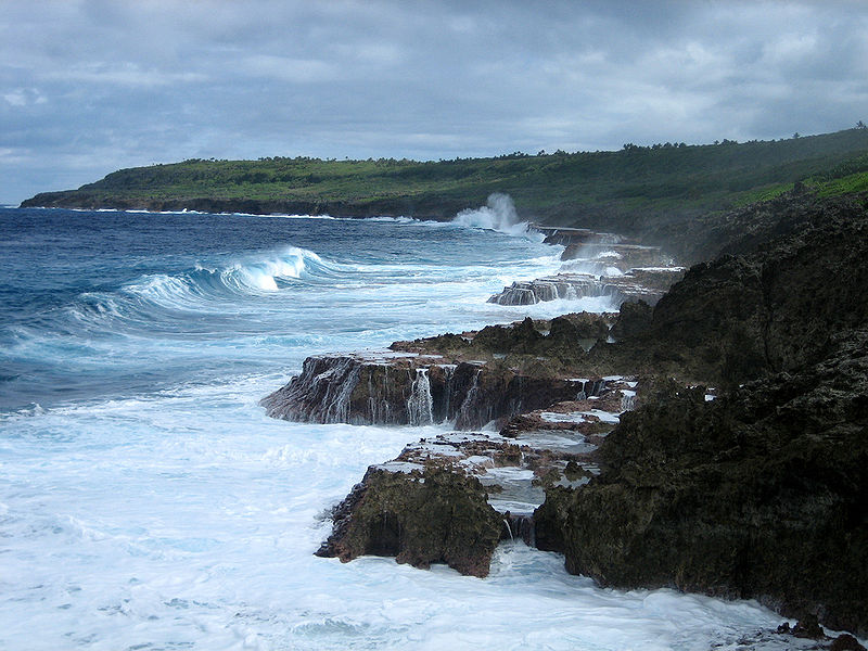 Niue küste