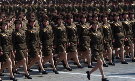 nordkorea frauen soldaten