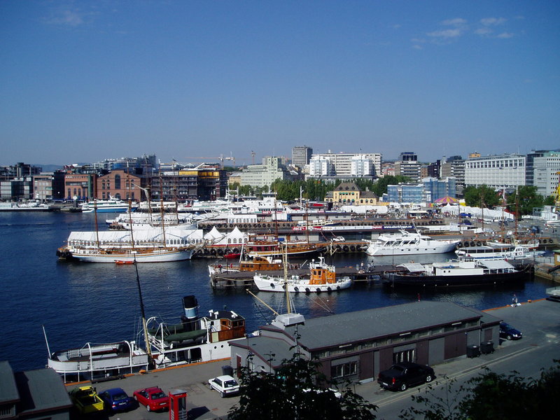 Oslo hafen Norwegen