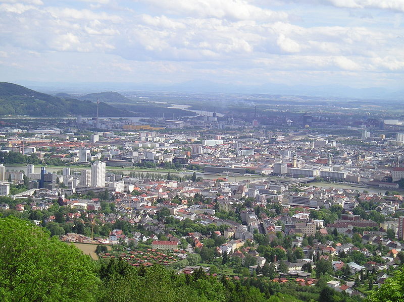 Linzvom Postlingberg osterreich