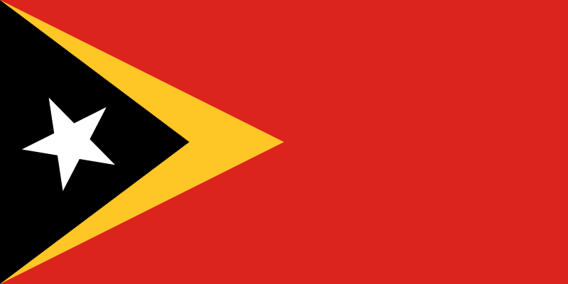 Osttimor flagge