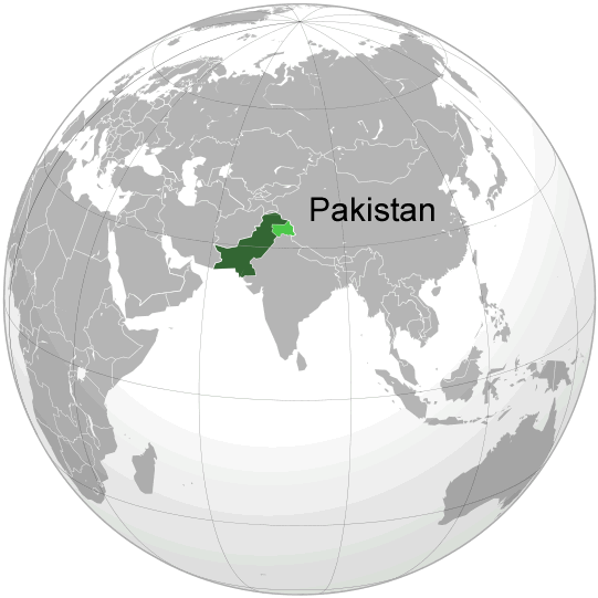 wo ist Pakistan
