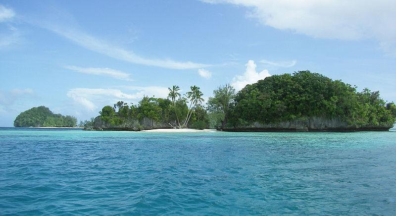 Palau rock inseln