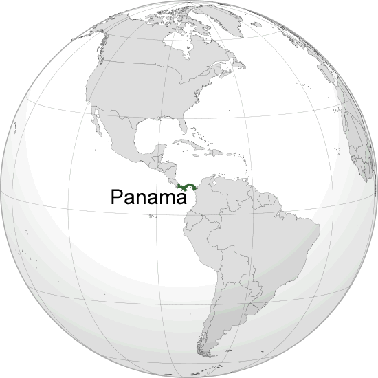 Wo ist Panama in der Welt