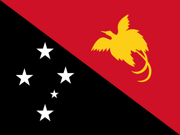 Papua Neuguinea Flagge