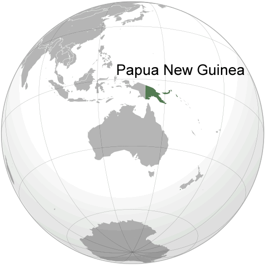 wo ist Papua Neuguinea