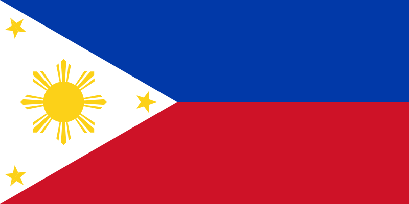 Philippinen Flagge