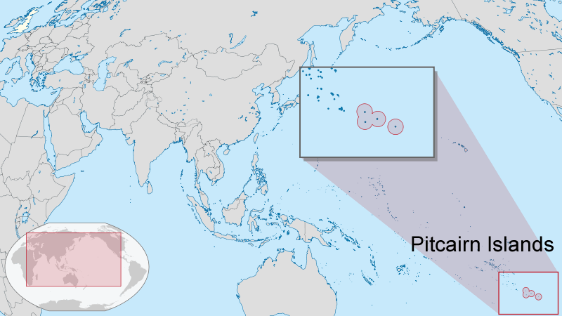 wo ist Pitcairn Inseln