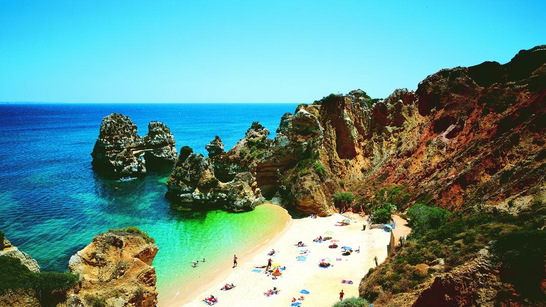 Mittelmeer portugal strand