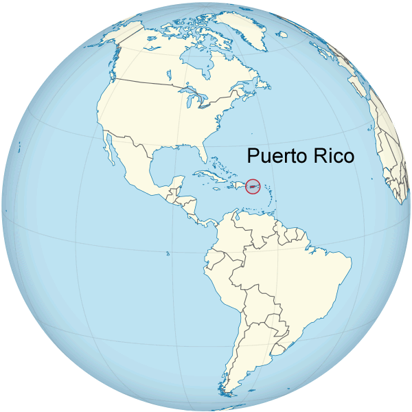 Wo ist Puerto Rico in der Welt