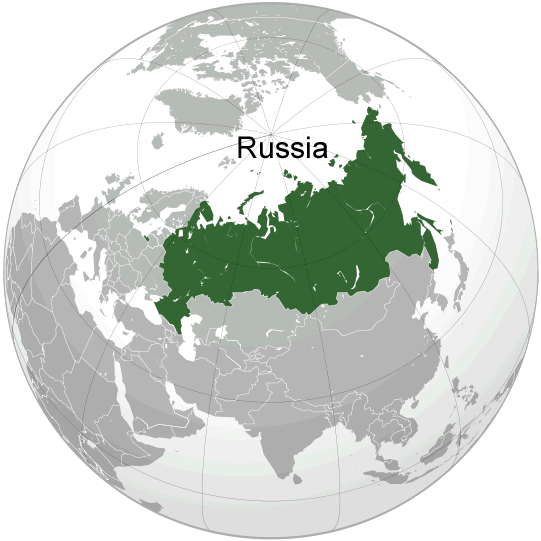 wo ist Russland