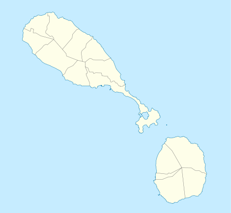 Saint Kitts und Nevis karte