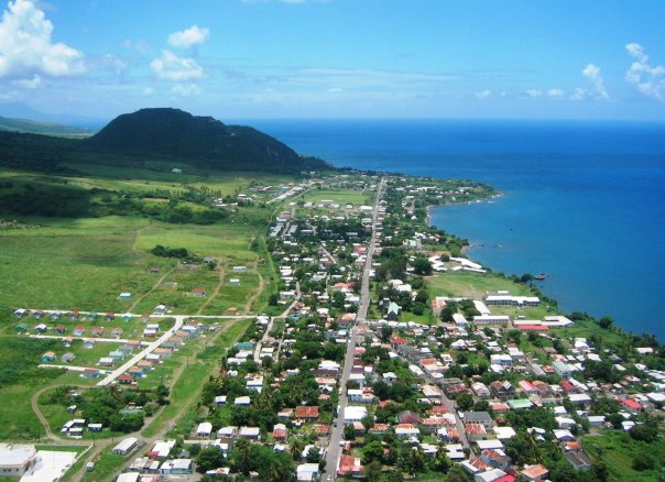 Sandy point Saint Kitts und Nevis