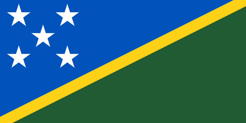 Salomon Inseln flagge