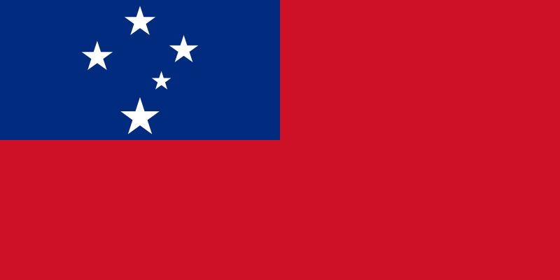 Samoa Flagge