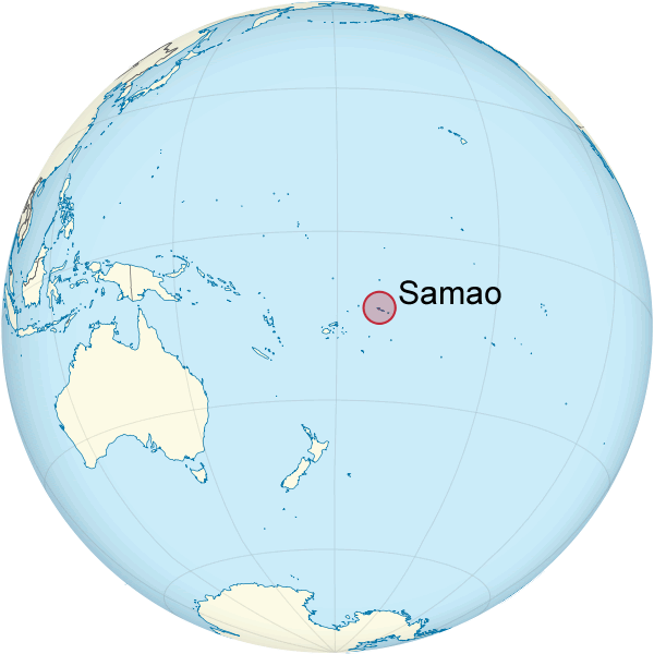 wo ist Samoa