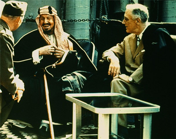 saudi arabien könig roosevelt