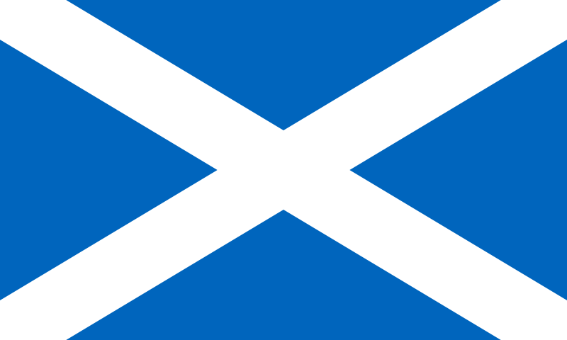 Schottland Flagge