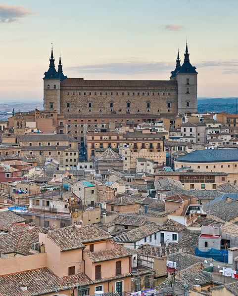 Alcazar von Toledo Spanien