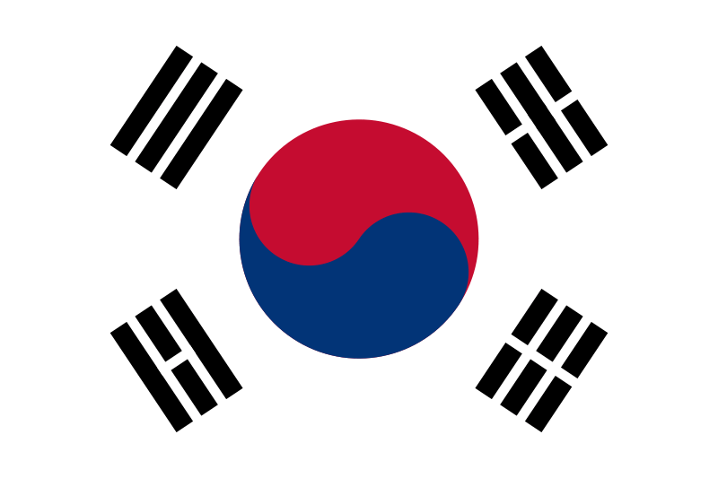 Sudkorea Flagge