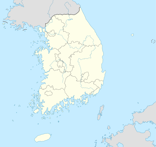 Sudkorea location karte