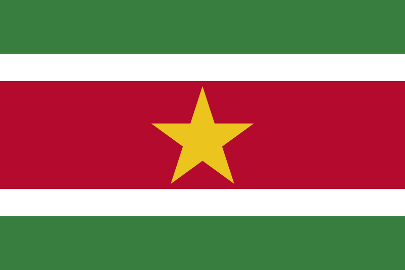 Surinam Flagge