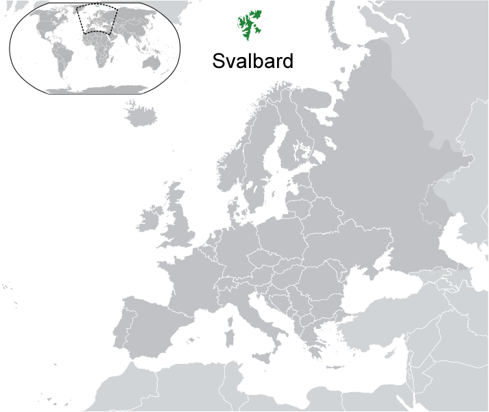 wo ist Svalbard