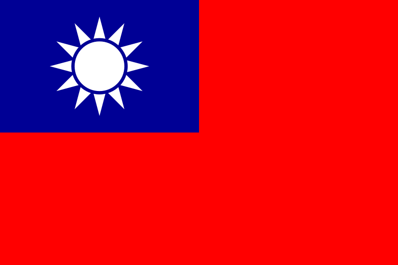 Taiwan Flagge