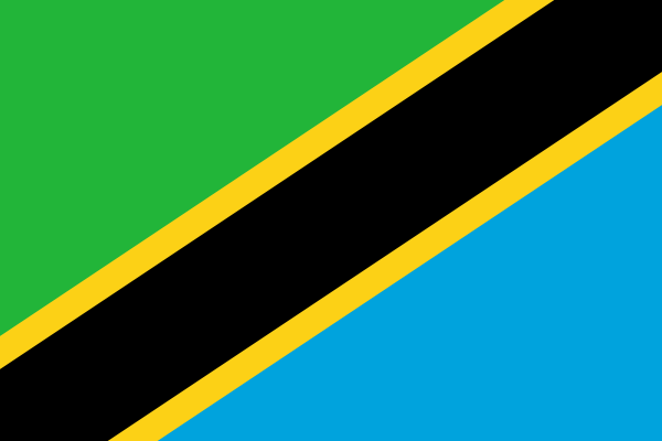 Tansania Flagge