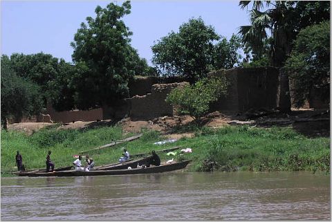 Chari Fluss Tschad