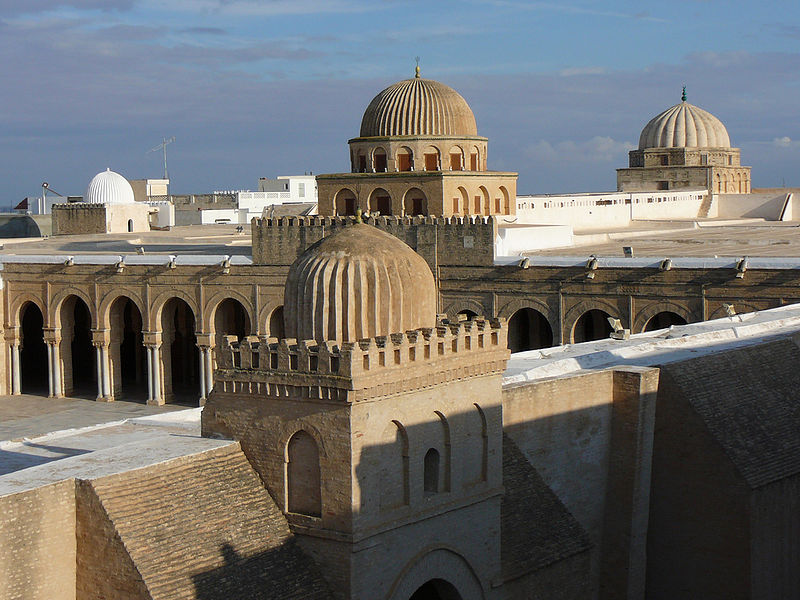 groß moschee von Kairouan Tunesien