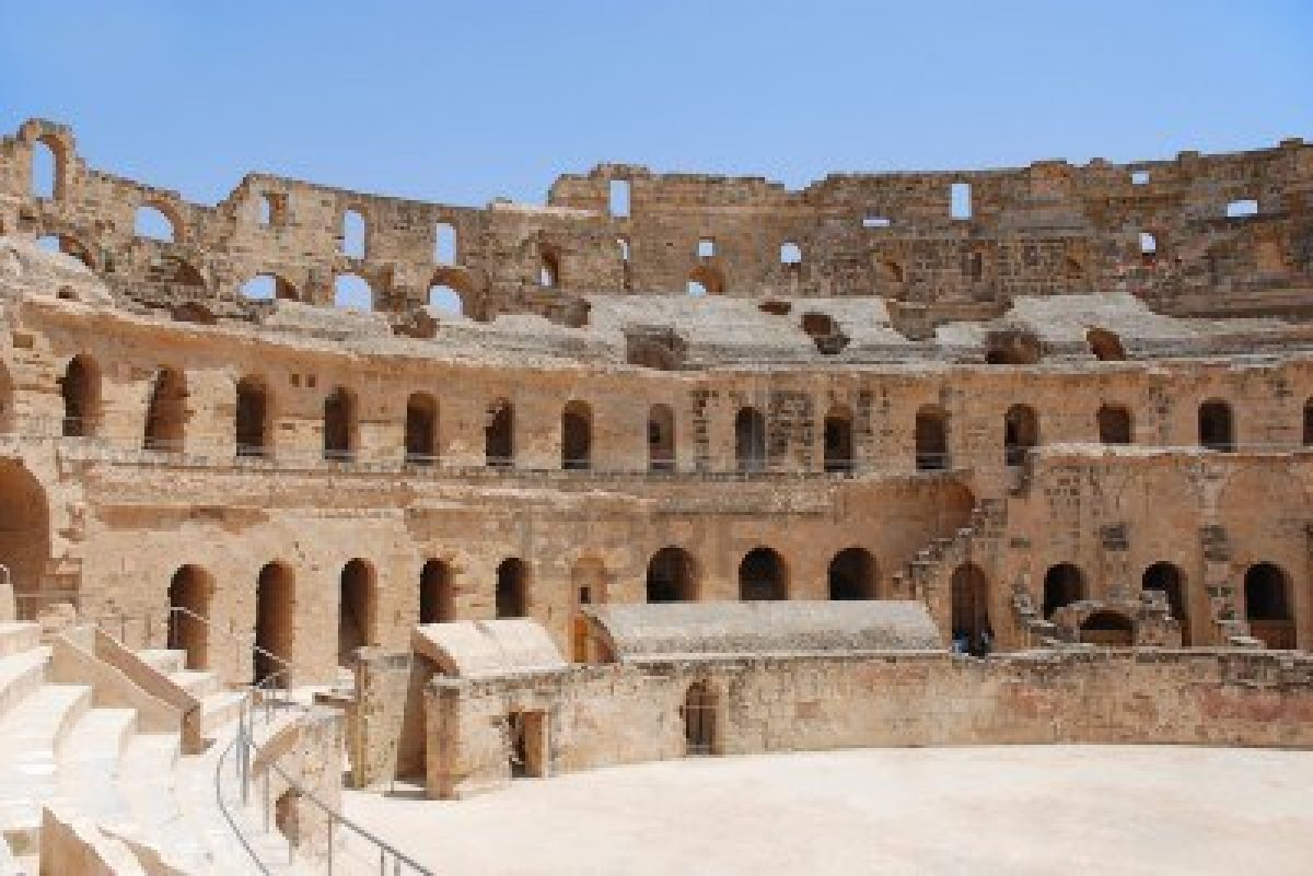 roman amphitheatre el jem Tunesien