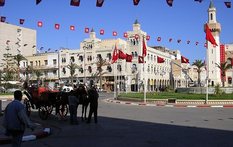 Tunesien Sfax Place Tunesien